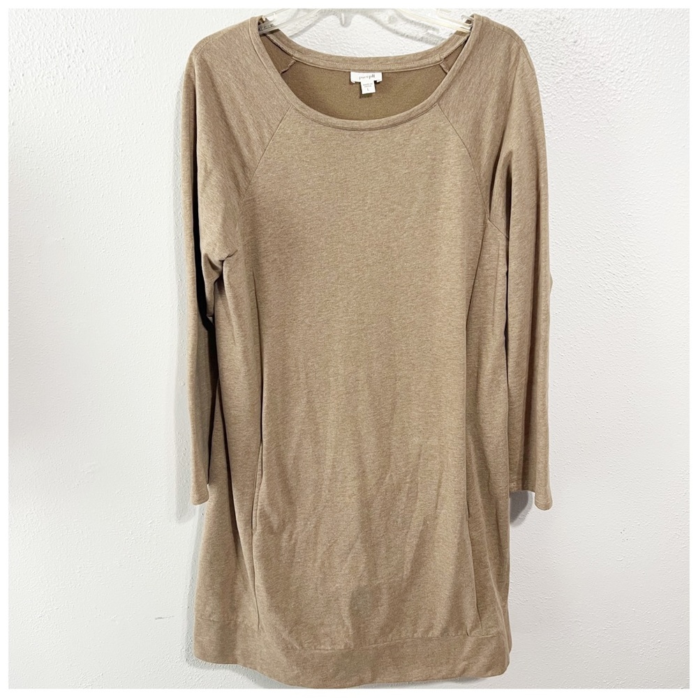 J Jill purejill oatmeal dress size large